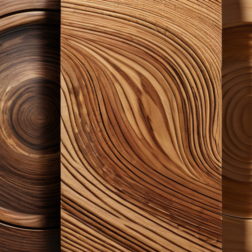 목재 곡면 벤딩 기술 - Here are three detailed image prompts for generating images, focusing on the intricate world of curv...